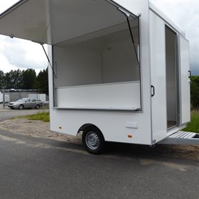TP 300 salgsvogn m/skab og vask